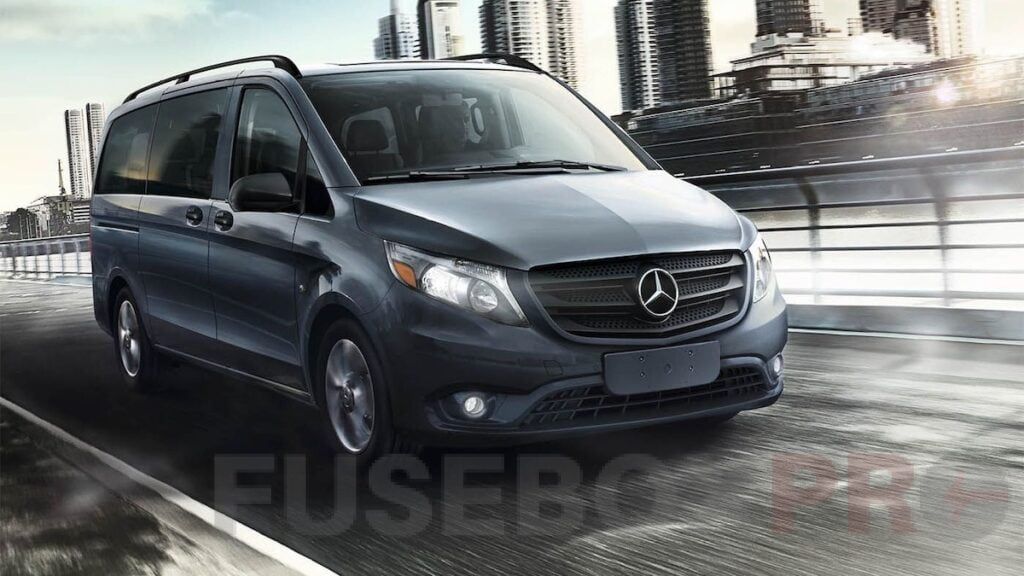 mercedes benz metris van