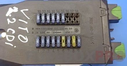 mercedes benz vito w638 fuse box photo