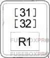 acura rl 2005 2012 passenger compartment relay box 2
