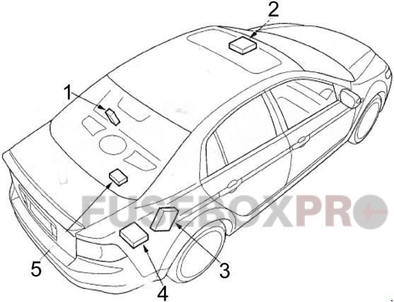 acura tl 2004 2008 sensors