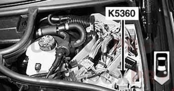 bmw 3 series e46 1998–2006 hydraulic pump relay