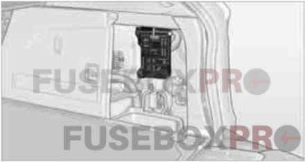 bmw x5 (e70) 2006 2013 luggage compartment
