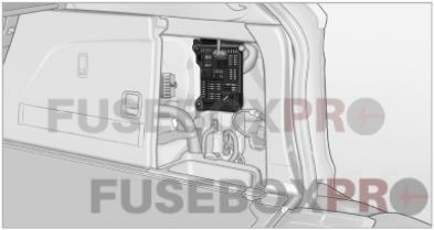 bmw x6 (e71 & e72) 2007 2014 luggage compartment