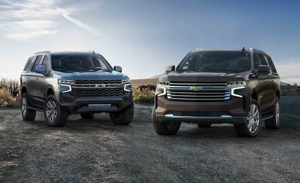 chevrolet tahoe and suburban 2021 2022