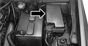 chrysler voyager - fuse box - diagram engine compartment