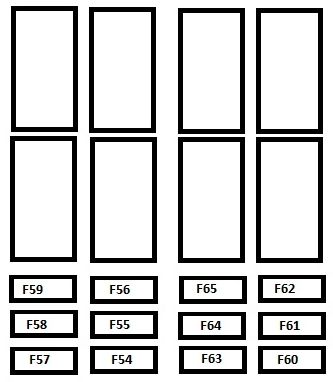 citroen jumper - fuse box - driver's pillar