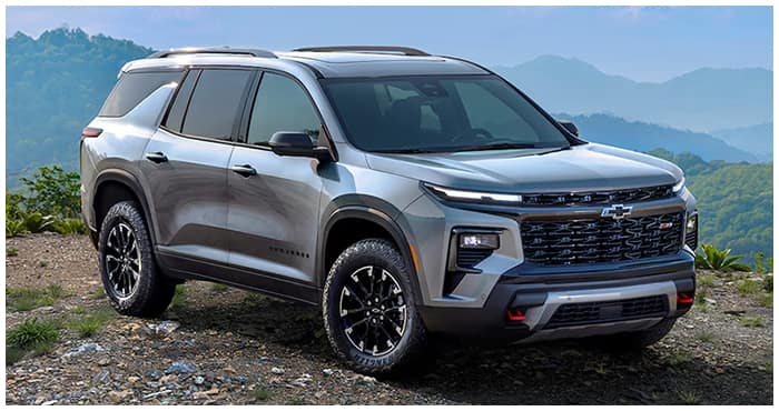 chevrolet traverse 2024 fuse box and relay diagrams