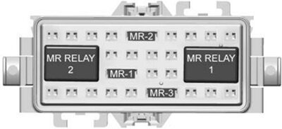 fuses diagram chevrolet express 2018 2024 en2