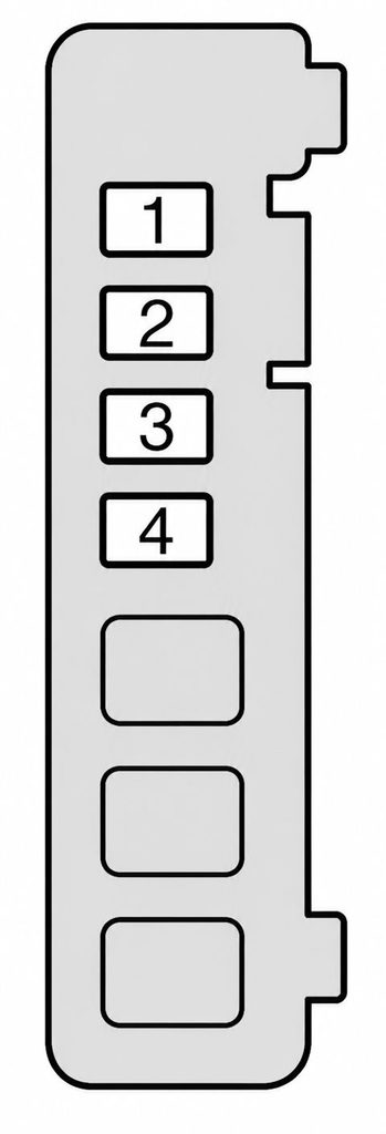 toyota tarago fuse box diagram passenger compartment fuse box no 3 2013