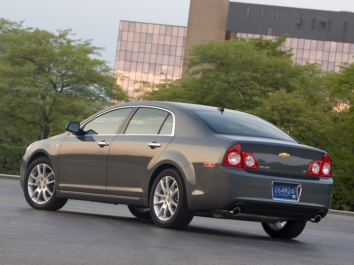chevrolet malibu 2008 2012